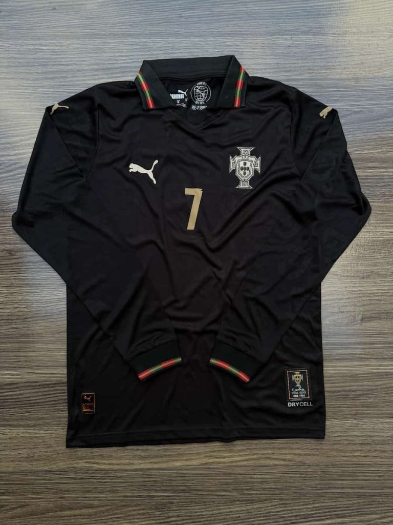 Portugal Black Special Kit 2026 Player Version Full Sleeve