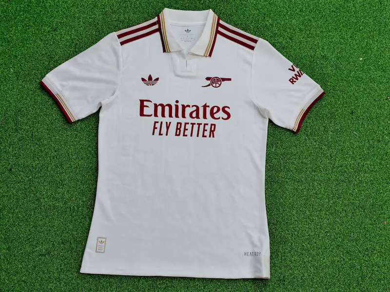 Arsenal Third Kit 2025/26 Player Version Half Sleeve