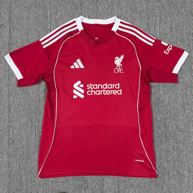 Liverpool Home 25/26 Fan Edition Half Sleeve