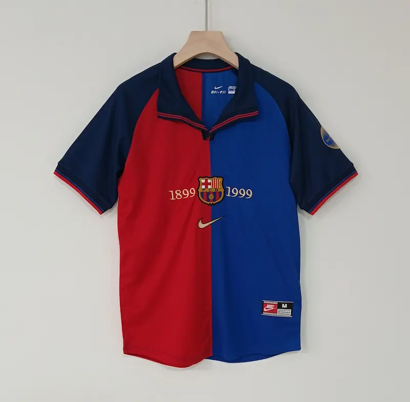 Fc Barcelona Home 99/00 Retro Edition