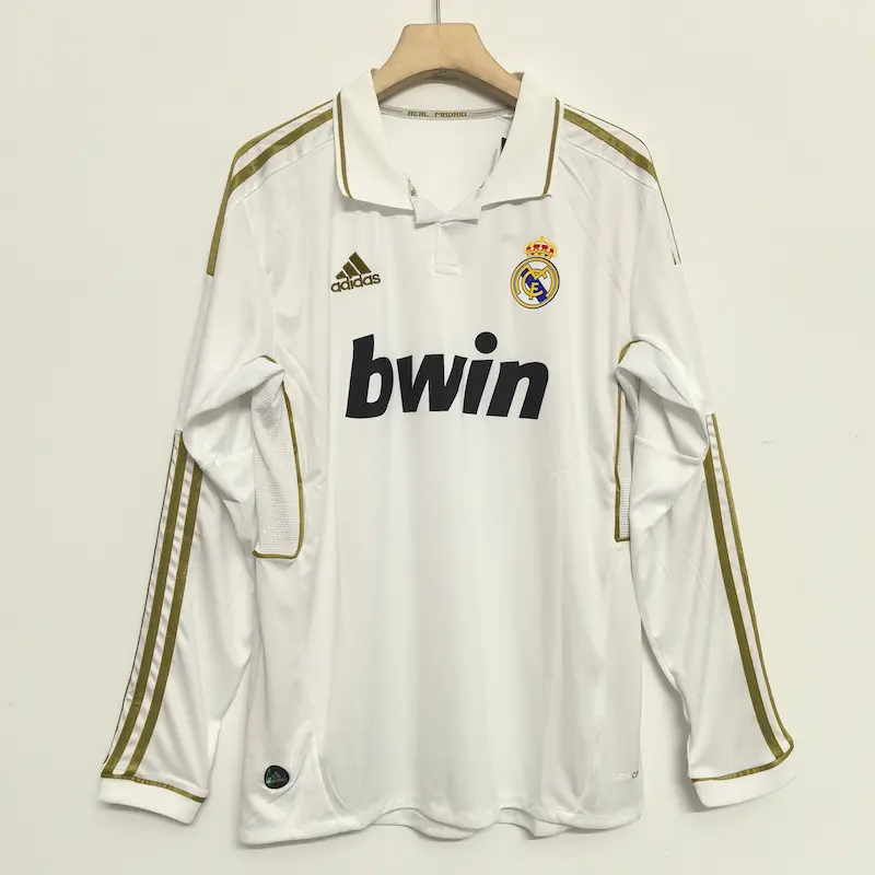 Real Madrid 2011/12 Home Retro Edition Full Sleeve