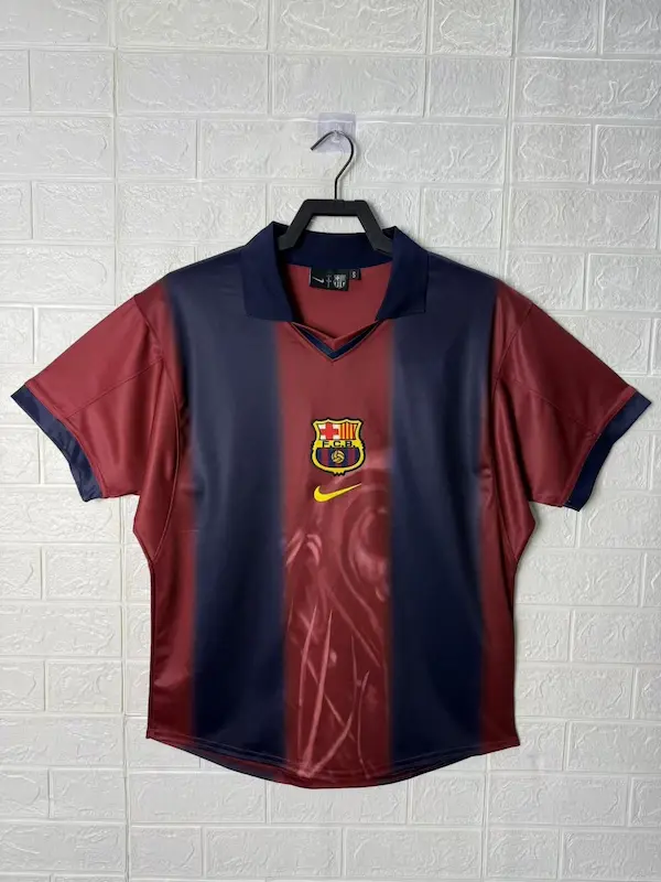 Fc Barcelona Drop Shoulder Retro